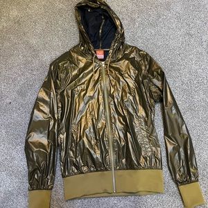 Gold Nike Shell jacket